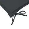 vidaXL Coussin pour banc de jardin Anthracite 150x50x3 cm Voir les images du produit 12