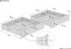 Bettkasten-Set für Betten 80x190cm Staukasten- 2-teilig - Produktbild-Vorschau 3