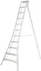 Niwaki Aluminium 3-Holm-Gartenleiter höhenverstellbar Produktbild-Vorschau 1