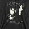 David Bowie - Felpa con cappuccio "Heroes Cover" da uomo Anteprima dell’immagine prodotto 3