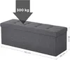 Puf z miejscem do przechowywania OTTOMAN 110x38 cm, Podgląd zdjęcia produktu 4