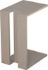 DECORTIE Muju Moderne Table d'appoint de forme C Gris moka Voir les images du produit 3