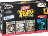 Star Wars - Han Solo Wampa Dagobah Joda Bitty Pop! Funko Produktbild-Vorschau 1