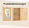 COSTWAY Armadio a specchio per bagno, armadio a muro con Anteprima dell’immagine prodotto 3