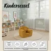 Mini Kindersessel aus Cord Honig – Waschbarer Kinder Sessel Produktbild-Vorschau 3