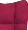 vidaXL Hojdacie kreslo Víno Red Velvet Náhľad obrázku produktu 6