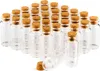 com-four® 30x Kleine Glasflaschen mit Korken 10ml, Produktbild-Vorschau 1