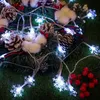 6M LED lampki choinkowe z płatkami śniegu na baterie Lampki Podgląd zdjęcia produktu 3