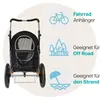 InnoPet Sporty EVR Hundebuggy Hundewagen Trailer - für Produktbild-Vorschau 2