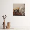 Leinwandbild chill-out-abstraktion mit beschriftung 50x50 Produktbild-Vorschau 2