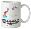 Mr. & Mrs. Panda steingut tasse Einhorn Pupsen - Weiß - Produktbild-Vorschau 1