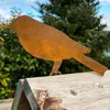 Rost Vogel Gartendeko für Draußen Herbstdeko Outdoor, Produktbild-Vorschau 5