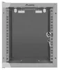 LANBERG 10"  6U 280x310 Wandgehäuse Glastür (FlatPack) grau Podgląd zdjęcia produktu 2