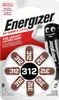 Energizer 312 SP-8 piles bouton pour audioprothèses 8pcs Voir les images du produit 5