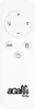 A white remote control for a heater. Produktbild-Vorschau