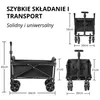Składany Wózek Transportowy z 4 Kołami – Wózek na Camping, Podgląd zdjęcia produktu 4