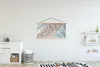 MuchoWow® Textilposter Muscheln - Abstrakt - Natur 120x60 Produktbild-Vorschau 2