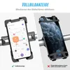 Fahrrad Motorrad Handy Halterung Halter Smartphone Produktbild-Vorschau 2