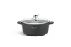 Schwarze Töpfe 8 tlg, Topfset, Suppentopf, Kompotttopf, Produktbild-Vorschau 2