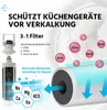 Kalk Wasserfilter - kein separater Wasserhahn nötig! Produktbild-Vorschau 2