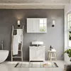 Mueble bajo lavabo Vicco Riad Blanco 60 x 58 cm con 2 Vista previa de la imagen del producto 4