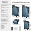 tectake® Hartschalenkoffer-Set Cleo 19-teilig, Hartschalen Produktbild-Vorschau 5