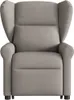 vidaXL Elektrischer Massagesessel mit Aufstehhilfe Taupe Produktbild-Vorschau 3