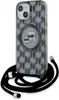 A Karl Lagerfeld iPhone case with a crossbody strap is shown against a white background. Produktbild-Vorschau