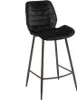 Edler Design Barhocker Step 2V Gestell schwarz schwarz Produktbild-Vorschau 7