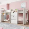 Flieks Etagenbett 90x200cm mit Schreibtisch und Schrank, Produktbild-Vorschau 2