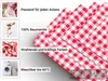 6er Set Stoffservietten, Servietten, 45x45 cm, 100% Produktbild-Vorschau 2