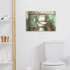 MuchoWow® - Leinwandbilder - Vintage - Toilette - Produktbild-Vorschau 3