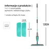 Magic floor mop - system spryskiwania, głowica obrotowa Podgląd zdjęcia produktu 3