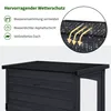 M MCombo Gartenschrank Holz, Gerätehaus Wetterfest Klein, Produktbild-Vorschau 5