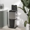 HOMCOM Mülleimer 20+14L Treteimer Abfalleimer mit Deckel Produktbild-Vorschau 8