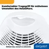 Exquisit Heizlüfter HL 32025we |  2000 W Leistung | Produktbild-Vorschau 7