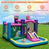 COSTWAY Aufblasbare Wasserrutsche mit Gebläse, Kinder Produktbild-Vorschau 2