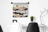 MuchoWow® Wandteppich Wandbehang Marmor - Pastell - Gold Produktbild-Vorschau 3