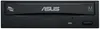 A front view of a black ASUS optical drive. Podgląd zdjęcia produktu