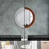 Ø80cm Modern Spiegel - Wandspiegel Wandmontage- Produktbild-Vorschau 5