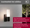 Zewnętrzna lampa ścienna Paulmann Tralia Podgląd zdjęcia produktu 4