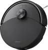 A black Roborock Q10 VF Cleaner is shown from a diagonal top-down angle on a white background. Produktbild-Vorschau