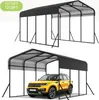 XINZI Carport Metall 600x370x260 cm – Pulverbeschichtete, Produktbild-Vorschau 1