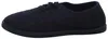 Sneakers Damen-Leinenschnürer Schwarz, Farbe:schwarz, EU Produktbild-Vorschau 2