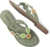 Lazamani Loua Damen Wildleder-Zehentrenner Mint Größe 38 Produktbild-Vorschau 3