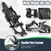 COSTWAY Set di racchette da neve 4 in 1, numero di scarpe Anteprima dell’immagine prodotto 5