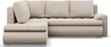 Links Ecksofa mit Schlaffunktion, Ottomane, Beige Produktbild-Vorschau 2