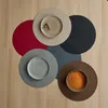 ASA Selection, set di tovagliette rotonde in pelle effetto Anteprima dell’immagine prodotto 4