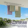 Höhenverstellbarer Decken-Wäscheständer aus Aluminium, Produktbild-Vorschau 5
