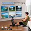 Rudergerät für Zuhause, leises Fitnessgerät mit 16 Produktbild-Vorschau 2
